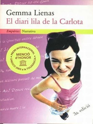 cover image of El diari lila de la Carlota